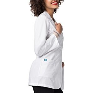Adar Universal Lab Coats for Women - Princess Cut 30" Consultation Lab Coat - 806 - White - M
