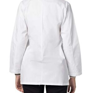 Adar Universal Unisex Lab Coats - Classic 31" Consultation Lab Coat - 805 - White - XL