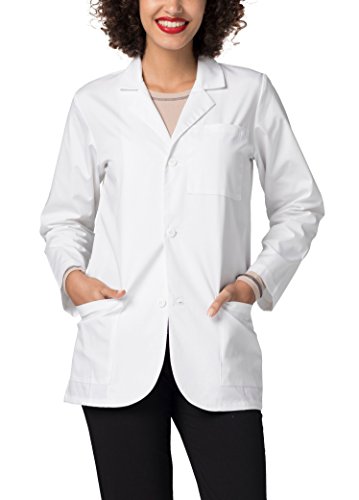 Adar Universal Unisex Lab Coats - Classic 31" Consultation Lab Coat - 805 - White - XL