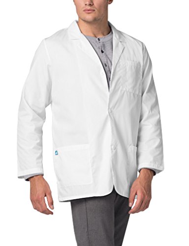 Adar Universal Unisex Lab Coats - Classic 31" Consultation Lab Coat - 805 - White - XL