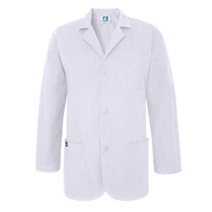 adar universal unisex lab coats - classic 31" consultation lab coat - 805 - white - 3x