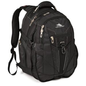 high sierra xbt - business laptop backpack, black, one size