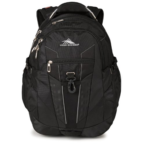 High Sierra XBT - Business Laptop Backpack, Black, One Size