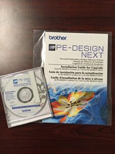 brother pe design next upgrade version 5/6/7/8 software