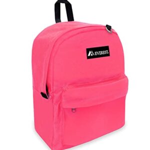 Everest 2045CR Classic Backpack, Hot Pink, One Size