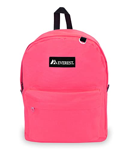 Everest 2045CR Classic Backpack, Hot Pink, One Size