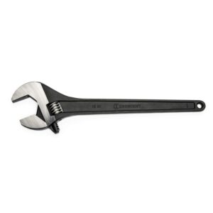 crescent 18" adjustable black oxide tapered handle wrench - boxed - at218bk