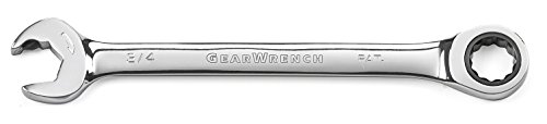 GEARWRENCH Open End Ratcheting Combination Wrench 1/2", 12 Point - 85576