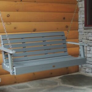 Highwood AD-PORW2-CGE Weatherly Porch Swing, 4 Feet, Coastal Teak