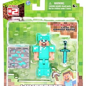 Minecraft Diamond Steve Figure Pack