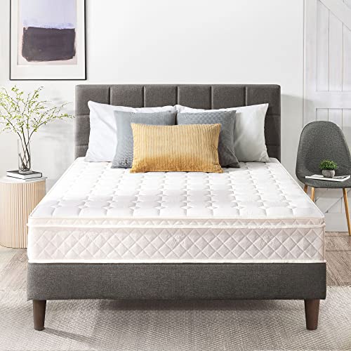 Best Price-Mattress 10 Inch Euro-Top Pocket Spring-Mattress - Motion Isolation Individually Encased Pocket Springs, Comfort Foam-Top, CertiPUR-US Certified Foam, Full White