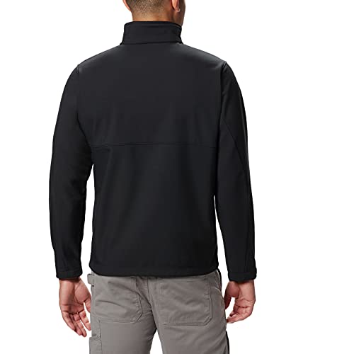 Columbia Men's Ascender Softshell Front-Zip Jacket, Black, Medium