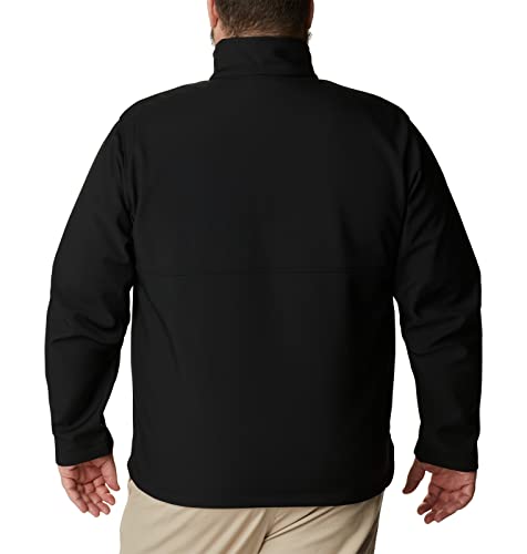 Columbia Men's Ascender Softshell Front-Zip Jacket, Black, Medium