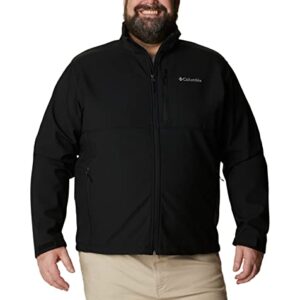 Columbia Men's Ascender Softshell Front-Zip Jacket, Black, Medium