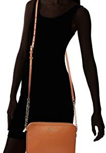 Michael Kors Women's Jet Set Crossbody Leather Bag, Luggage, Large