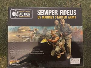 warlord games bolt action: us marine corps starter army
