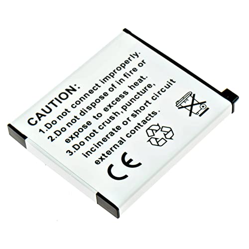 SDNP60 Lithium-Ion Rechargeable Battery - Ultra High Capacity (3.7V 800 mAh) - Replacement for Casio NP-60 Battery For Casio Exilim EX-FS10, EX-S10, EX-S12, EX-Z9, EX-Z29, EX-Z80, EX-Z85, EX-Z90