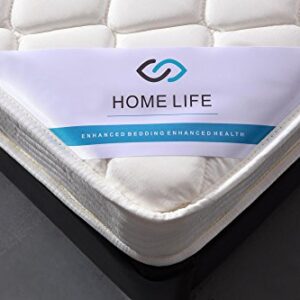 Home Life Comfort Sleep Mattress, Queen, White