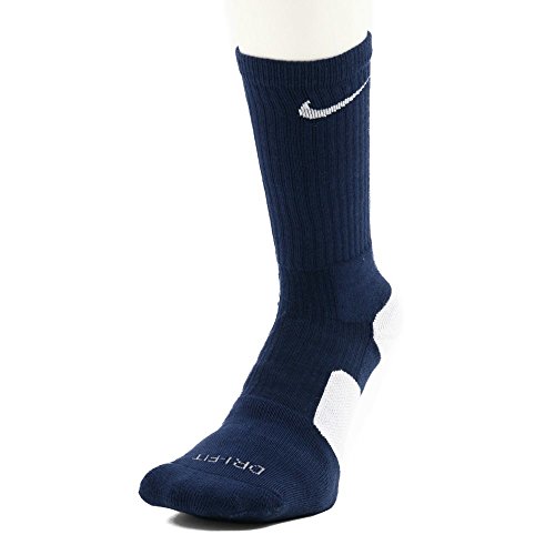 Nike Elite (Medium, MIDNIGHT NAVY/WHITE//WHITE)