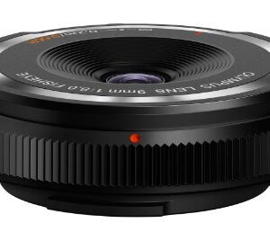 Olympus M.Zuiko 9mm F8.0 Fisheye Body Cap Lens BCL-0980 for Micro Four Thirds Cameras