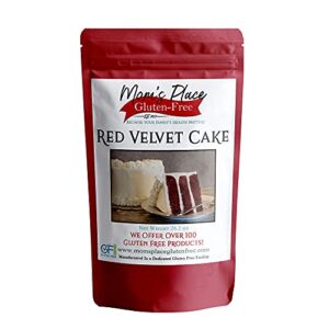mom's place gluten free red velvet cake mix dessert