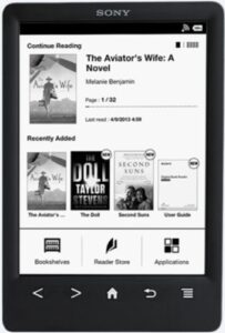 sony prs-t3 ultra slim e-reader (black) with 6" e-ink touchscreen and integrated wifi