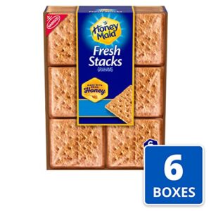 Honey Maid Fresh Stacks Graham Crackers, Flavour, 73.2 Ounce , 6 Count (Pack of 6)