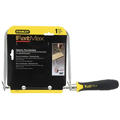 Stanley Hand Tools 15-106 6-3/4" FatMax® Coping Saw