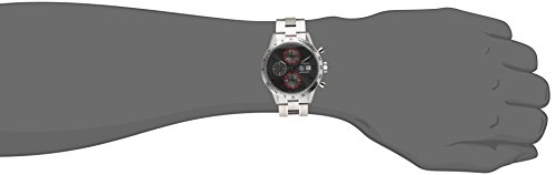 TAG Heuer Men's CV201AB.BA0794 Carrera Analog Display Swiss Automatic Silver Watch