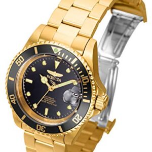 Invicta Men's 8929OB Pro Diver Analog Display Japanese Automatic Gold Watch