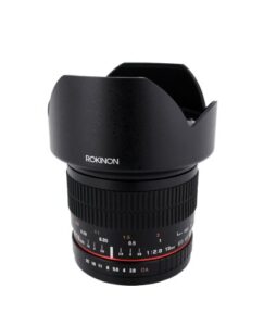 rokinon 10mm f2.8 ed as ncs cs ultra wide angle lens for olympus and panasonic micro 4/3 (mft) mount digital cameras (10m-mft) , black