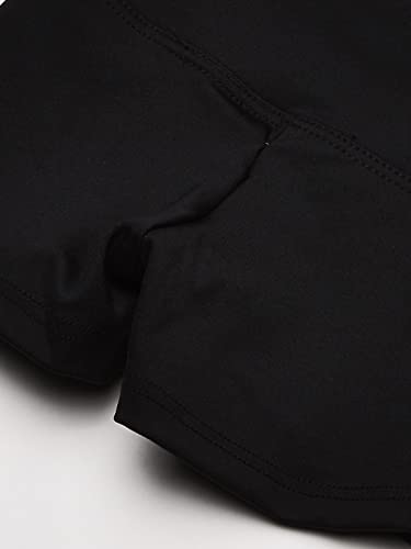 Capezio girls Team Basic Gusset athletic shorts, Black, 4 5 US