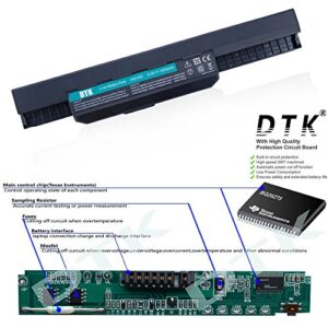 DTK A32-K53 A41-K53 A42-K53 Laptop Battery Replacement for ASUS X54C A53E A53S X54C X54L K43S K53E Notebook 10.8V 5200mAh 6-Cell