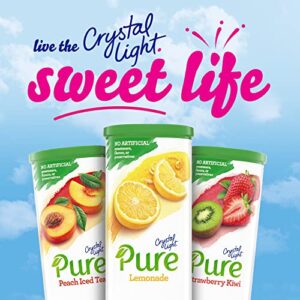 Crystal Light Pure Lemonade Naturally Flavored Powdered Drink Mix 5 Count Pitcher Packets