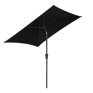 corliving ppu-300-u patio umbrella, black