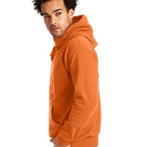 Hanes Men's Pullover EcoSmart Hooded Sweatshirt, Light Blue, Large