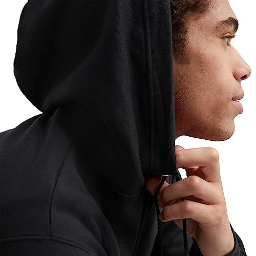 Hanes Men's Big and Tall Full-Zip Eco-Smart Hoodie, Black, 3X-Large