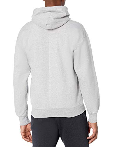 Hanes Men's Full Zip Ultimate Heavyweight Hoodie, Light Steel, Medium