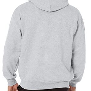 Hanes Men's Full Zip Ultimate Heavyweight Hoodie, Light Steel, Medium