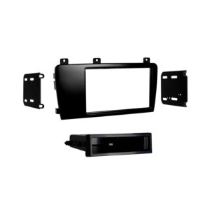 metra electronics 99-9227 single/double din installation kit for select 2005-09 volvo s60 and v70 (black)