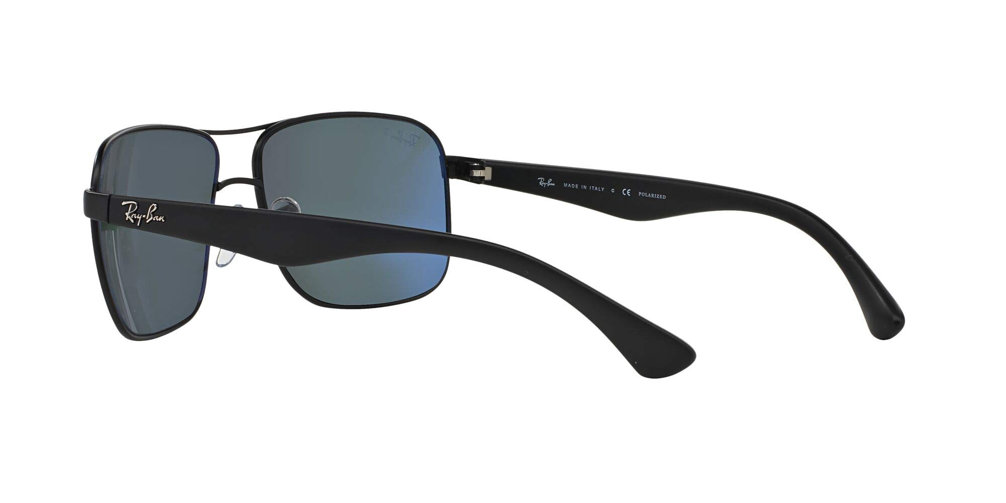 Ray-Ban Men's Rb3516 Metal Square Sunglasses