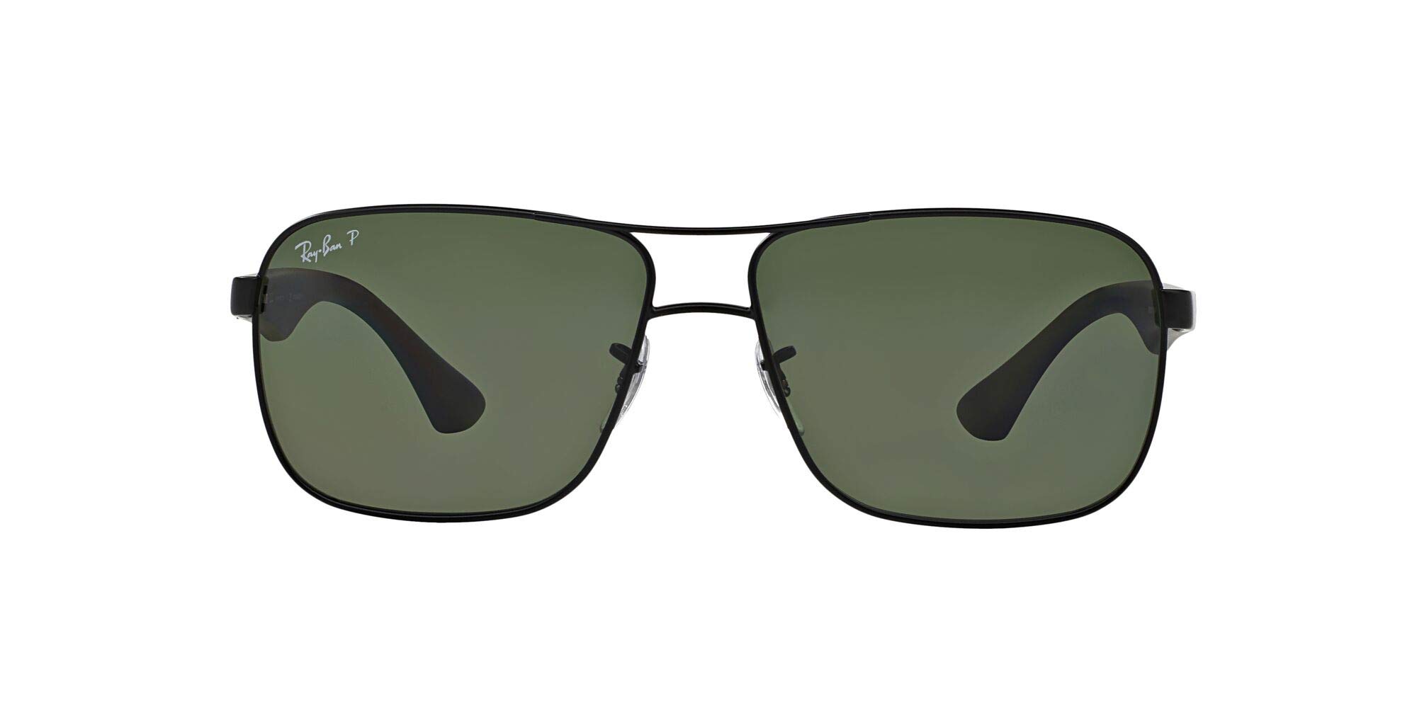 Ray-Ban Men's Rb3516 Metal Square Sunglasses