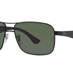 Ray-Ban Men's Rb3516 Metal Square Sunglasses