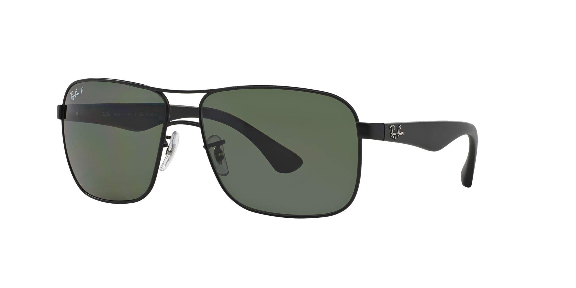 Ray-Ban Men's Rb3516 Metal Square Sunglasses