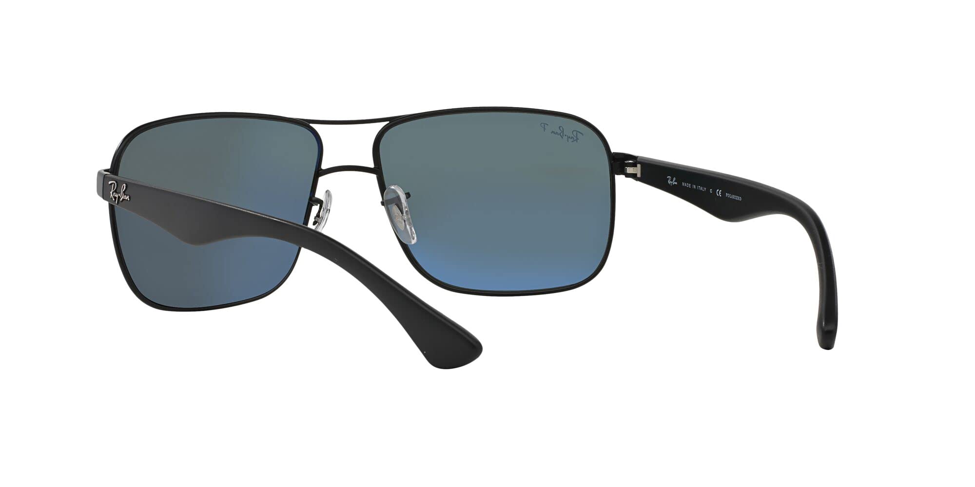 Ray-Ban Men's Rb3516 Metal Square Sunglasses