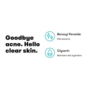 Proactiv+ Benzoyl Peroxide Gel Acne Treatment - Pore Targeting Acne Spot Treatment - 90 Day Supply, 3 oz.