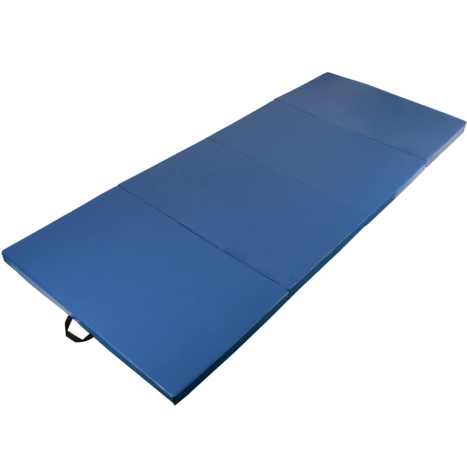 Polar Aurora 4'x8'x2 Multipe Colors Thick Folding Gymnastics Gym Exercise Aerobics Mats Stretching Fitness Yoga 10 Colors (Blue)