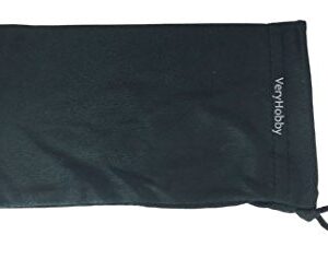 Locs Black Harcore Fly Sunglasses + Free Micro Fiber Bag (Black, Black)