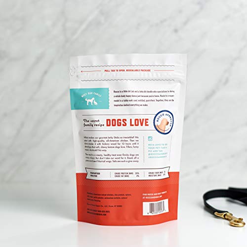 Rocco & Roxie - Jerky Dog Treats Made in USA – Puppy Supplies - Healthy Treats for Potty Training - High Value Real Meat Slow Roasted Snacks for Small, Medium and Large Dogs and Puppies - Soft Chews