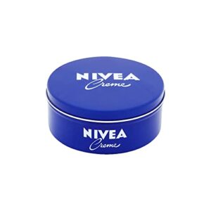 nivea authentic german moisturizing cream, 8.45 fl oz, metal tin, all skin types, face care